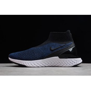 Nike Rise React Flyknit Dark Blue White AV5554-005 Shoes